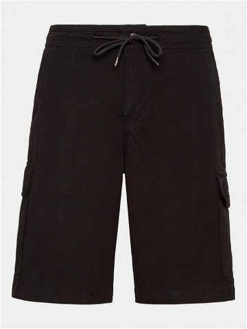 Emporio Armani Underwear Šortky z materiálu 211835 3R471 00020 Černá Regular Fit