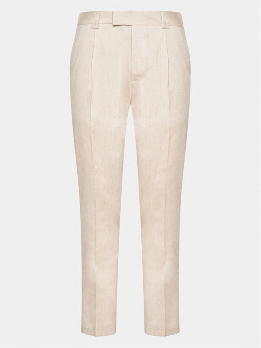 CINQUE Kalhoty z materiálu Cisand 2141 Écru Regular Fit