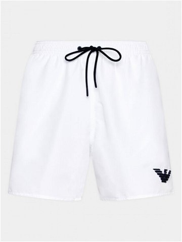 Emporio Armani Underwear Plavecké šortky 211740 3R427 00010 Bílá Regular Fit