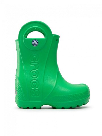 Crocs Holínky Handle It Rain Boot Kids 12803 Zelená