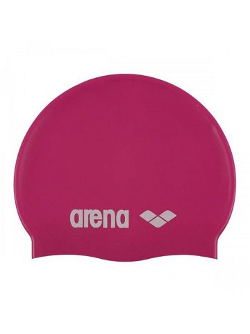 Plavecká čepice Arena Classic Silicone JR růžová