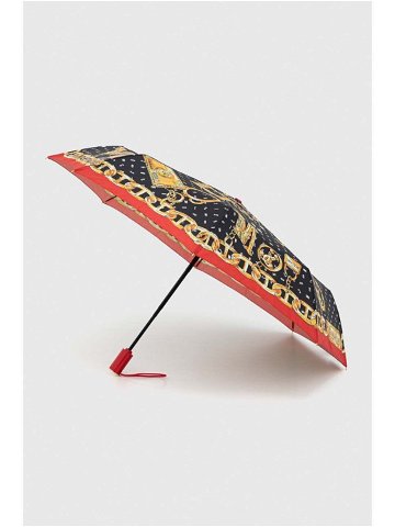 Deštník Moschino černá barva 8410