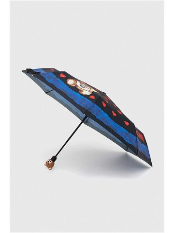 Deštník Moschino černá barva 8377