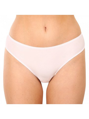 Dámské kalhotky brazilky Leilieve bílé C3754X-Bianco XXL