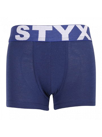 Dětské boxerky Styx sportovní guma tmavě modré GJ968 4-5 let