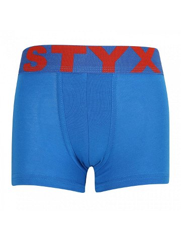 Dětské boxerky Styx sportovní guma modré GJ1167 4-5 let