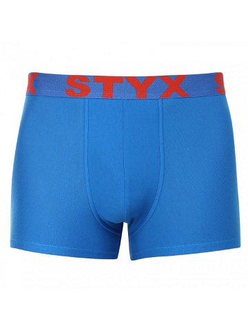 Pánské boxerky Styx sportovní guma modré G1167 M