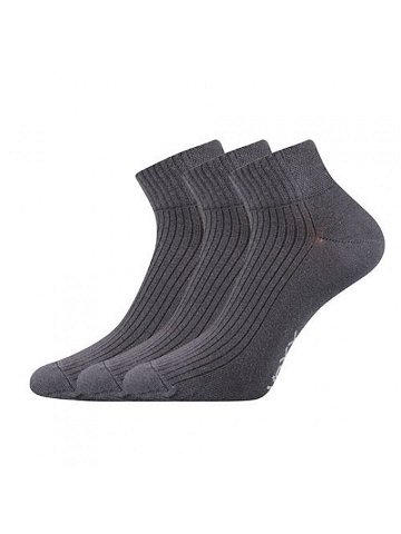 3PACK ponožky VoXX tmavě šedé Setra S