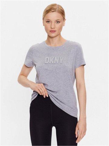 DKNY T-Shirt P03ZBDNA Šedá Regular Fit