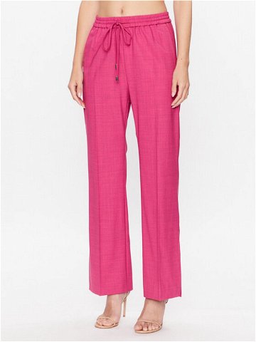 MAX & Co Kalhoty z materiálu Grissino 71340123 Růžová Regular Fit
