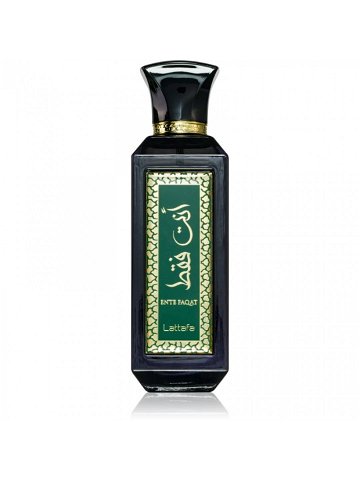 Lattafa Ente Faqat parfémovaná voda unisex 100 ml