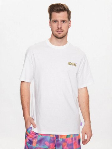 Puma T-Shirt 8ENJAMIN 539821 Bílá Relaxed Fit