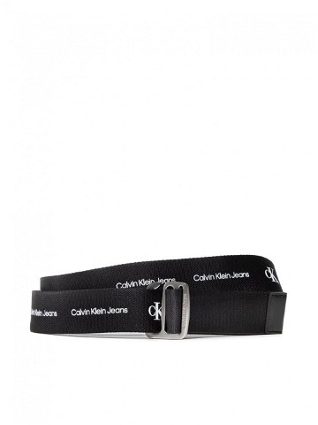 Calvin Klein Jeans Pánský pásek Off Duty Slider Belt 35Mm K50K508897 Černá