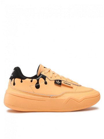Adidas Sneakersy Her Court GY3581 Oranžová