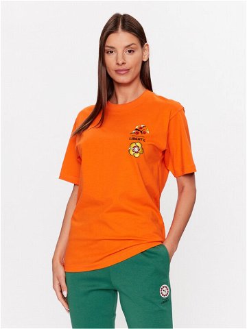 Puma T-Shirt LIBERTY 539829 Oranžová Relaxed Fit