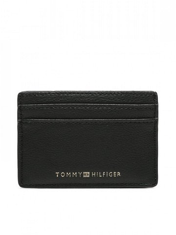 Tommy Hilfiger Pouzdro na kreditní karty Th Contemporary Cc Holder AW0AW14894 Černá