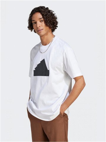 Adidas T-Shirt IN1623 Bílá Loose Fit