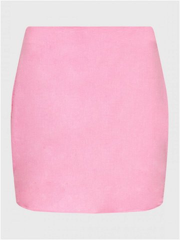 Gina Tricot Mini sukně 19942 Růžová Regular Fit