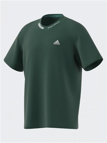Adidas T-Shirt IJ6462 Zelená Loose Fit