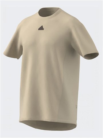 Adidas T-Shirt City Escape T-Shirt IC9733 Béžová Regular Fit