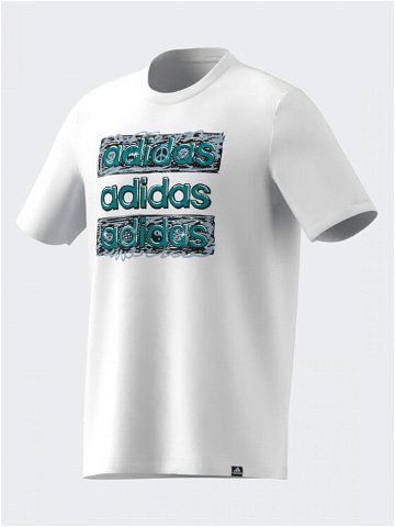 Adidas T-Shirt HY1338 Bílá Regular Fit