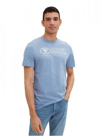 Tom Tailor T-Shirt 1035611 Světle modrá Regular Fit