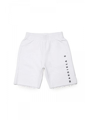 Šortky mm6 shorts bílá 8y