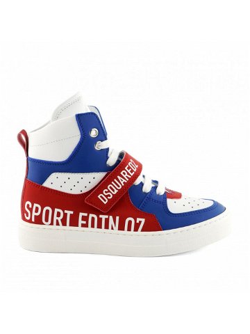Tenisky dsquared2 sport edtn 07 sneakers hi-top bílá 40