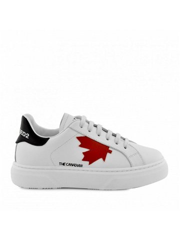 Tenisky dsquared2 the canadian sneakers brand logo bílá 35