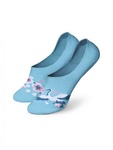 Veselé extra nízké ponožky Dedoles Sakura a volavka D-U-SC-NSS-C-C-1370 L