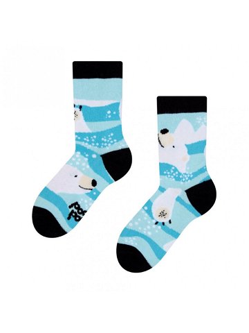Veselé dětské ponožky Dedoles Ledový medvěd GMKS040 27 30