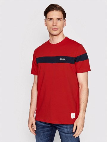 Musto T-Shirt 82158 Červená Regular Fit