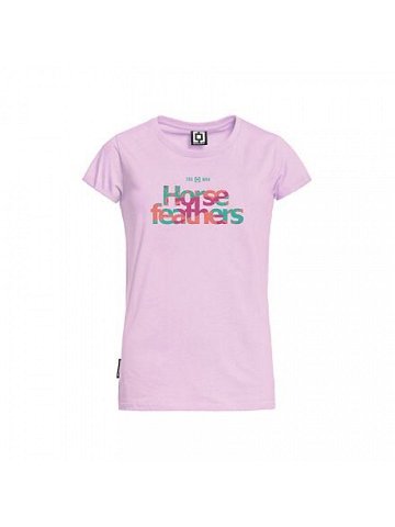 HORSEFEATHERS Dětské triko Billie – lilac PINK velikost XL
