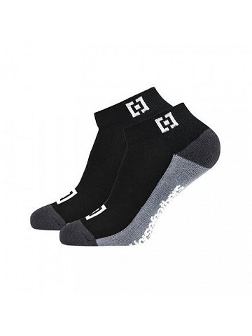 HORSEFEATHERS Ponožky Colton – black BLACK velikost 8 – 10