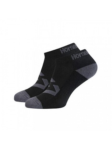 HORSEFEATHERS Ponožky Norm – black BLACK velikost 8 – 10