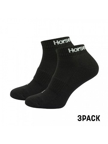 HORSEFEATHERS Ponožky Rapid Premium 3Pack – black BLACK velikost 8 – 10