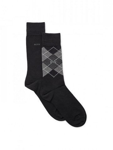 Boss Pánské klasické ponožky 50495936 Černá