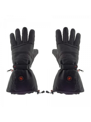 Kožené vyhřívané lyžařské a moto rukavice Glovii GS5 černá XL