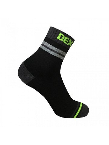 Nepromokavé ponožky DexShell Pro Visibility Grey Stripe XL