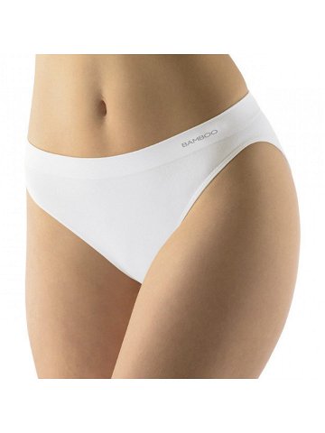 Klasické kalhotky s úzkým bokem EcoBamboo bílá L XL