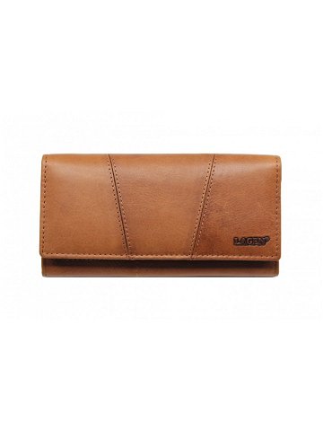 Luxusní dámská kožená peněženka PWL-2388 V hnědá