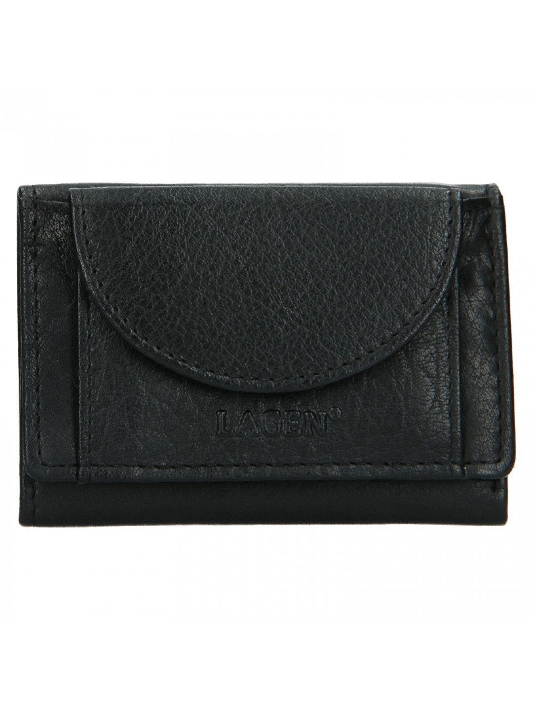 Dámská kožená peněženka W 22030 malá peněženka černá