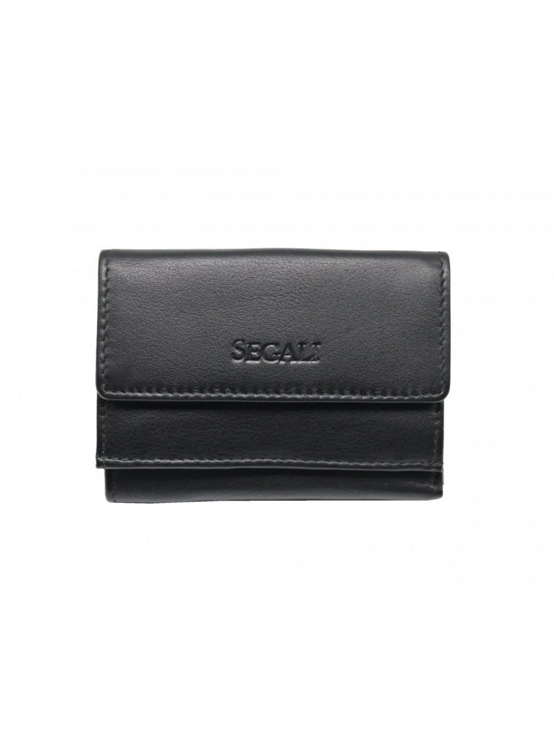 Dámská malá kožená peněženka SG-21756 černá