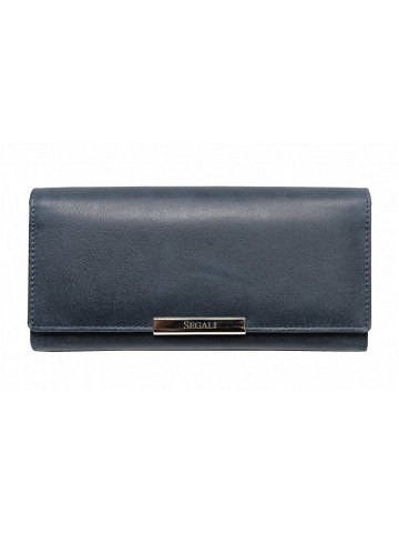 Dámská kožená peněženka SG-27066 indigo