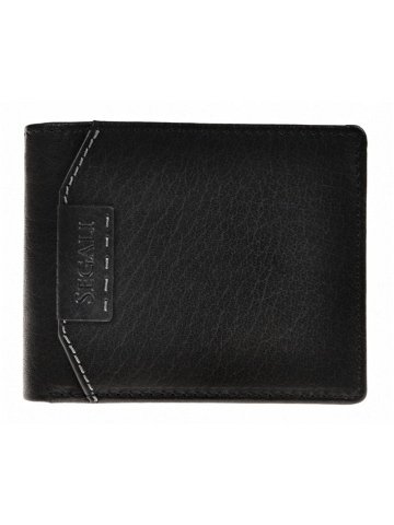 Pánská kožená peněženka 250758 černá malá