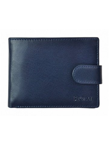 Pánská kožená peněženka SG-22511 modrá