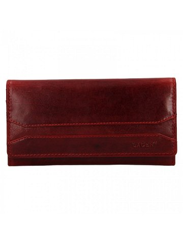 Dámská kožená peněženka W-22025 T červená