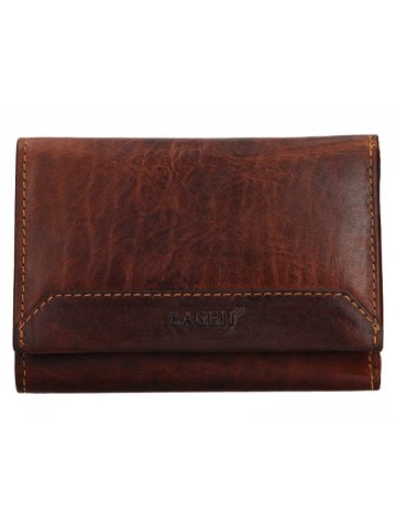 Dámská kožená peněženka LG-210 M hnědá