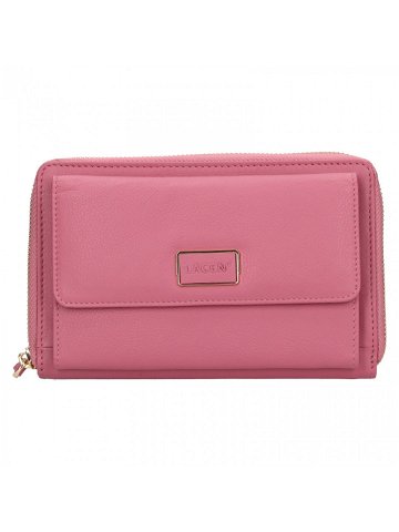 Dámská kožená peněženka – kabelka BLC 25425 522 růžová