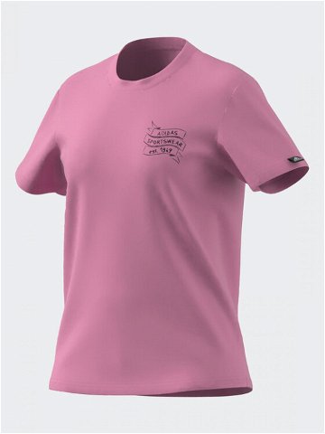 Adidas T-Shirt II6077 Růžová